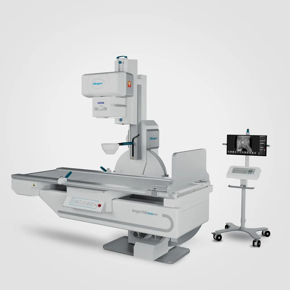 Allengers ANGIOTAB 9030 DRF — Дистанционно управляемый рентгено-флюороскопический стол