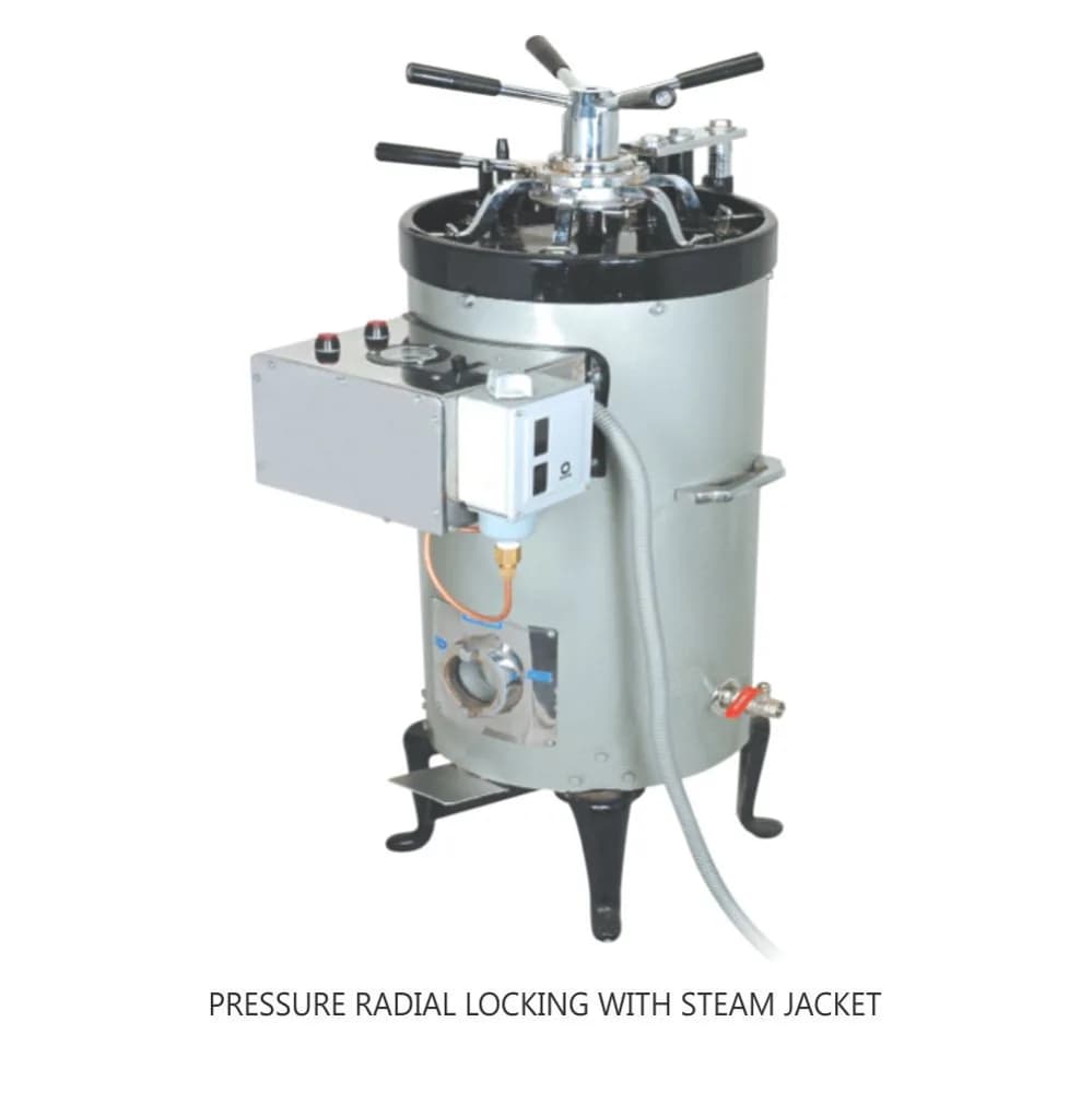 Allengers VERTICAL AUTOCLAVE TRIPLE WALLED STEAM LOCKING — Автоклав