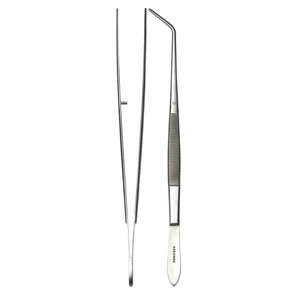 Taylor anatomik pinset, egilgan