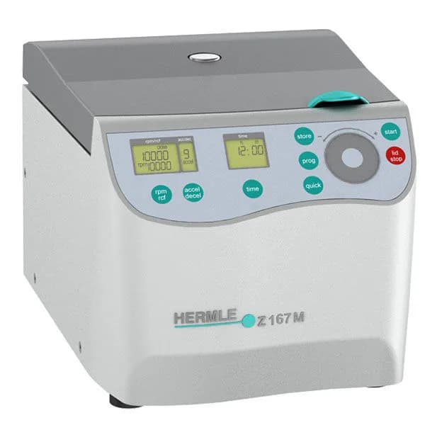 Hermle Z 167 M — Mikrolitrli sentrifuga