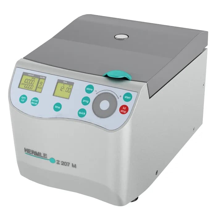 Hermle Z 207 M — Mikrolitrli sentrifuga