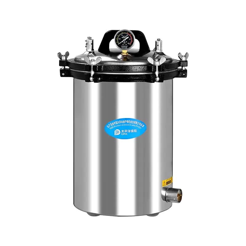 Electric or LPG heated Portable Pressure Steam Sterilizer — Переносной паровой стерилизатор