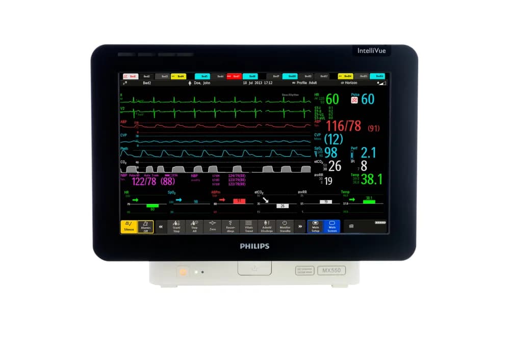 Philips IntelliVue MX550 Portable/bedside patient monitor — Монитор пациента