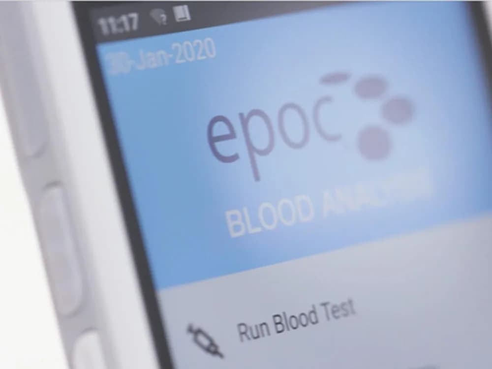 epoc Blood Analysis System with epoc NXS Host — Gaz tahlil analizatori