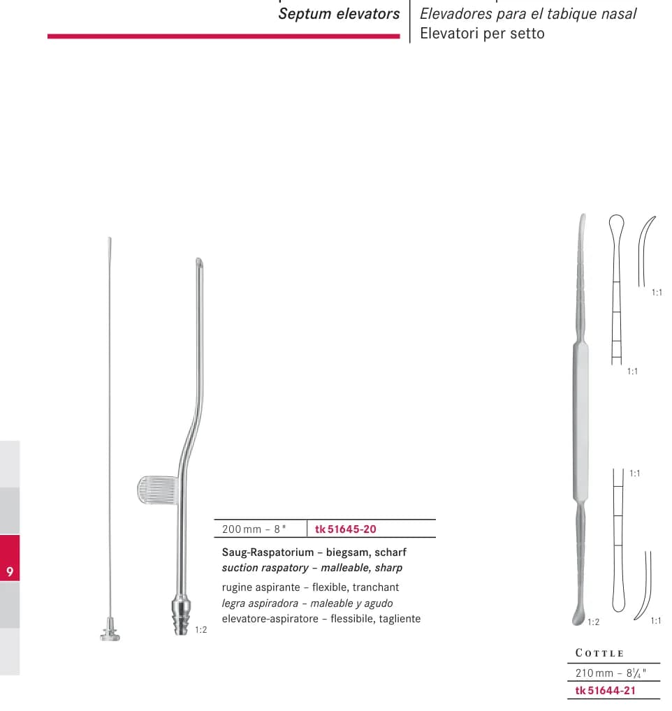 Septum elevatorlari — Plastik jarrohlik, 135-bet