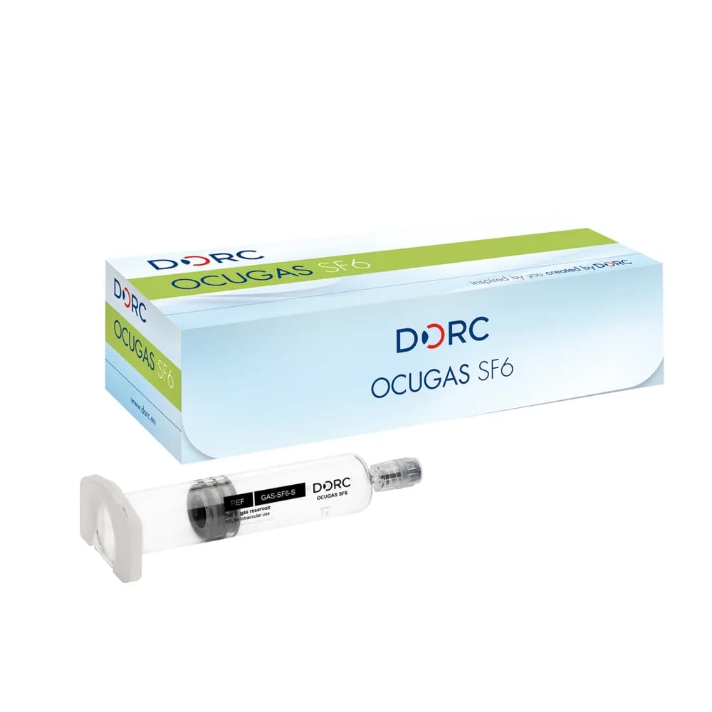 DORC OcuGas gas tamponades — Vitreoretinal tamponada